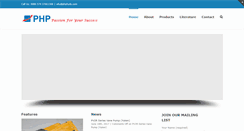 Desktop Screenshot of pepfluid.com